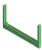 Card Edge Conn, Dual Side, 68Pos, Th; Card Edge Connector Type Edac - 75AJ5107 - Newark, An Avnet Company
