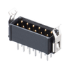 6+6 Pos. Male DIL Vertical Throughboard Conn. Latches - M80-8531242 - Harwin Plc