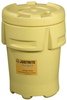 Justrite Yellow Polyethylene 95 gal Spill Containment Drum - 43 1/4 in Height - 31 in Overall Diameter - 697841-05136 - 697841-05136 - R. S. Hughes Company, Inc.