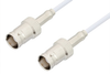75 Ohm BNC Female to 75 Ohm BNC Female Cable 12 Inch Length Using 75 Ohm RG187 Coax - PE33456-12 - Pasternack