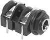 Phone Conn, Stereo, Jack, 3Pos, Panel Rohs Compliant Amphenol Sine/tuchel - 65AH3668 - Newark, An Avnet Company