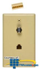 Allen Tel 6C6P IDC/F-Coax E-Z Jack Residential Device -- AT317-6F - Image