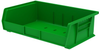 Akro-Mils Akrobin 60 lb Green Industrial Grade Polymer Hanging / Stacking Storage Bin - 10 7/8 in Length - 16 1/2 in Width - 5 in Height - 1 Compartments - 30255 GREEN - 30255 GREEN - R. S. Hughes Company, Inc.