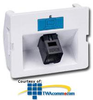 Siemon Angled Fiber Adapter CT Coupler with 1 Duplex MT-RJ.. - CT-A-MT-02 - TelephoneStuff.com