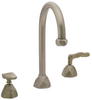 Deck-Mount Gooseneck Tub Spout: N&ordm; 13204 Two-Valve Deck-Mount Tub Spout with Knobs - 13204 - P. E. Guerin