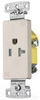Duplex/Single Receptacle - RRD201LATR - Hubbell Incorporated