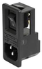 Un-Filtered Iec Module, C14/c18, 10A, Qc; Connector Type Schurter - 23M1683 - Newark, An Avnet Company