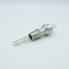 Power Feedthrough, 2000 Volts, 10 Amps, 4 Pins, 0.056″ Alumel Conductors, 0.5″ NPT Fitting - A0424-4-NPT - MPF Products, INC.