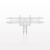 T Connector, Barbed, Natural - 61204 - Qosina Corp.