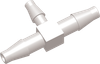 Commercial Grade Barb Reducing Tee Connector -- AP0437T25P - Image