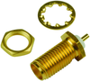 Rf/coaxial Sma Bulkhead Jack Str 50 Ohm Solder; Connector Type Amp - Te Connectivity - 07H8085 - Newark, An Avnet Company