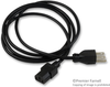 Power Cord, Nema5-15P/iec, 6Ft, 10A, Black; Connector Type A Multicomp - 11J3544 - Newark, An Avnet Company