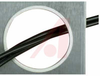 Grommet edge; adhsv; slotted; 0.036 to 0.062