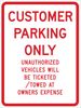 Brady B-959 Aluminum Rectangle White Parking Restriction, Permission & Information Sign - 18 in Width x 24 in Height - Reflective - 115449 - 754473-18472 - R. S. Hughes Company, Inc.