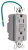 GFCI Duplex Receptacle -- 1595-IGHGTRGRY - Image