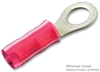 Terminal, Ring Tongue, #10, Crimp, Red; Stud Size - Metric Amp - Te Connectivity - 66H6925 - Newark, An Avnet Company
