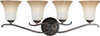 Bathroom Fixtures-Four Lights - 6077 - Light Center (The)