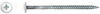 Painted Head Screws, Cabinet Installation For Metal Studs - Needle Point -- DTXF08212N2D