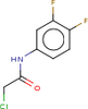 N-Chloroacetyl-3,4-difluoroaniline -- 4648-7-X3 - Image
