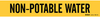 Self-Sticking Vinyl Pipe Marker - 7203-1HV - Brady Corporation