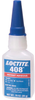 Henkel Loctite 408 Instant Adhesive Low Odor-Low Bloom Clear 20 g Bottle -- 135441 - Image