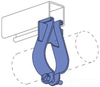 Channel Conduit/Cable Clamp -- P1563 EG - Image