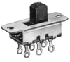 Switch, Slide, Dpdt, 3A, 125V, Panel; Contact Configuration Switchcraft/conxall - 85K7423 - Newark, An Avnet Company