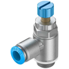 Pneumatics, Hydraulics - Valves and Control - GRLA-3/8-QS-10-RS-D - Quarktwin Technology Ltd.