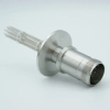 MS Series, Thermocouple Feedthrough, Type E, 5 Pairs, w/ Air-side Connector, 2.16″ QF / KF Flange - A0194-11-QF - MPF Products, INC.
