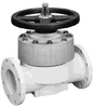Valves - Plastic-Valves - diaphragm-Valves - 2-way-diaphragm-Valve -- 167317129 - Image