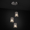 GLA-8818-56-CLRT-NCKL Mini Pendants-3 Light Cluster - 670943 - Capital Lighting, Inc.