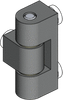 180 deg; Adjustable Screw-On Hinge -- 1054-U36-LI - Image