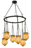 4436B/1486 Mid. Chandeliers-Glass Down - 424115 - Capital Lighting, Inc.