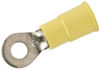 Ring Tongue, #10, Yellow; Stud Size - Metric 3M - 91B4248 - Newark, An Avnet Company