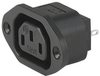 Iec Outlet F, 10A, 250Vac, Qc, Panel; Iec Connector Type Schurter - 23M2169 - Newark, An Avnet Company