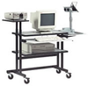 Computer Workstation -- Multi-Media Support Furniture