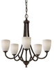 Mid. Chandeliers-Glass Up - 370876 - Capital Lighting, Inc.