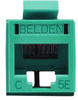 Rj45 Connector, Jack, 8P8C, 1Port, Cat5E; Modular Connector Type Belden - 03AC7461 - Newark, An Avnet Company