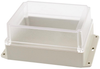 Small Enclosure, Abs, Grey/clear; Enclosure Type Hammond - 29AH0306 - Newark, An Avnet Company