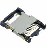microSD memory card connector; 8 contacts; hinge type; soldering (SMT) -- 398-ST1W008S4AR1500 - Image