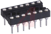 Socket, DIP;14Pins;Low Profile;Closed;Solder Tail;0.3In.;Gold;SMD;0.125In.;3A - 70206587 - Allied Electronics, Inc.