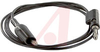 Test Cable Assembly; 1; 36 in.; Banana;Minigator Test Clip; Black; 0.34 in. - 70197852 - Allied Electronics, Inc.