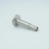 SHV-10 Coaxial Feedthrough, 1 Pin, Grounded Shield, 1.18″ QF / KF Flange - A1602-1-QF - MPF Products, INC.