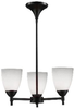10154/3DR-WH Mini Chandeliers-Glass Shade - 638298 - Capital Lighting, Inc.