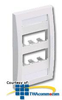Panduit® Mini-Com Executive Series Faceplates - CFPE6 - TelephoneStuff.com