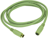 Cable Assembly, Mini Din Plug/receptacle, 6Ft,grey; Connector Type A L-Com - 89M9392 - Newark, An Avnet Company
