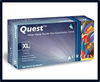 Aurelia Quest White Nitrile Powder Free Examination Gloves - Image