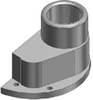 Conduit Hub, Cast Iron, 1