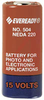 Battery; Zinc-Manganese Dioxide; 15 V; 60 mAh to 0.8 Volts/Cell (Avg.); Metal - 70145515 - Allied Electronics, Inc.