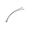 N Male St. Connector With RG174 Cable (L-15CM) + 2*SMA Male St. Connectors (Y-Type Splitter Combiner) - ET-NMS-1L15C-SMS-SMS - Eteily Technologies India Pvt. Ltd.